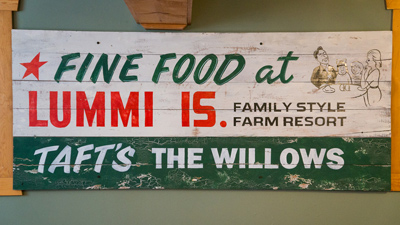 Food For Thought – Willows Inn – Lummi Island, Washington