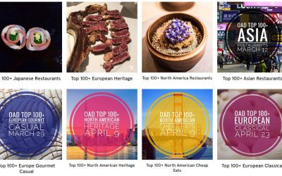 OAD – Top 100+ North American Restaurants 2019